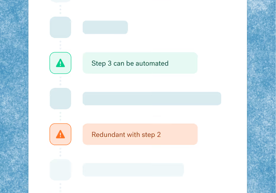 Scribe official product image showing automation opportunities and repeated workflow steps