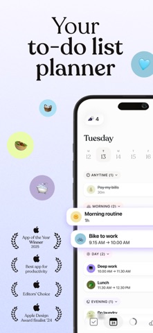 Tiimo turns a visual day plan into a concrete execution surface